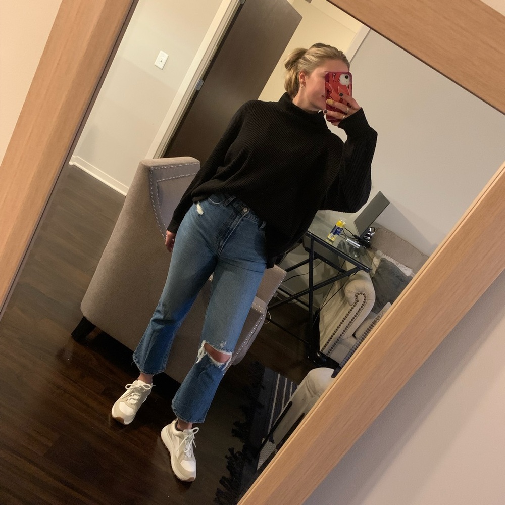 Abercrombie kick-flare jeans